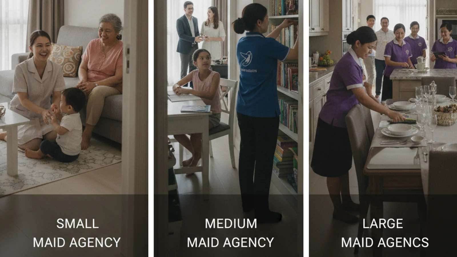 Small, Medium or Large Maid Agency: Which Is Right for You?